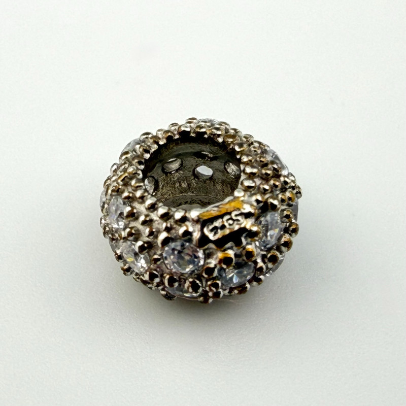 925 Sterling Silver Charm Necklace Style 18" -19.5" 20 charms