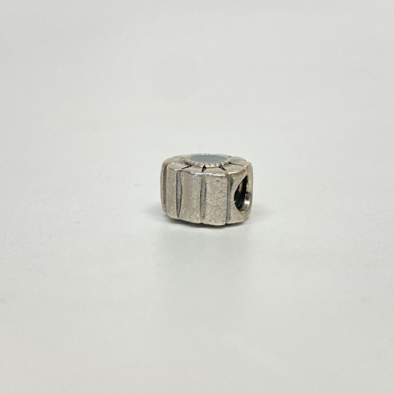 Authentic Pandora 1st Prize Blue Ribbon Rosette Charm Retired Enamel Authentic Pandora 1st Prize Blue Ribbon Rosette Charm Retired Enamel