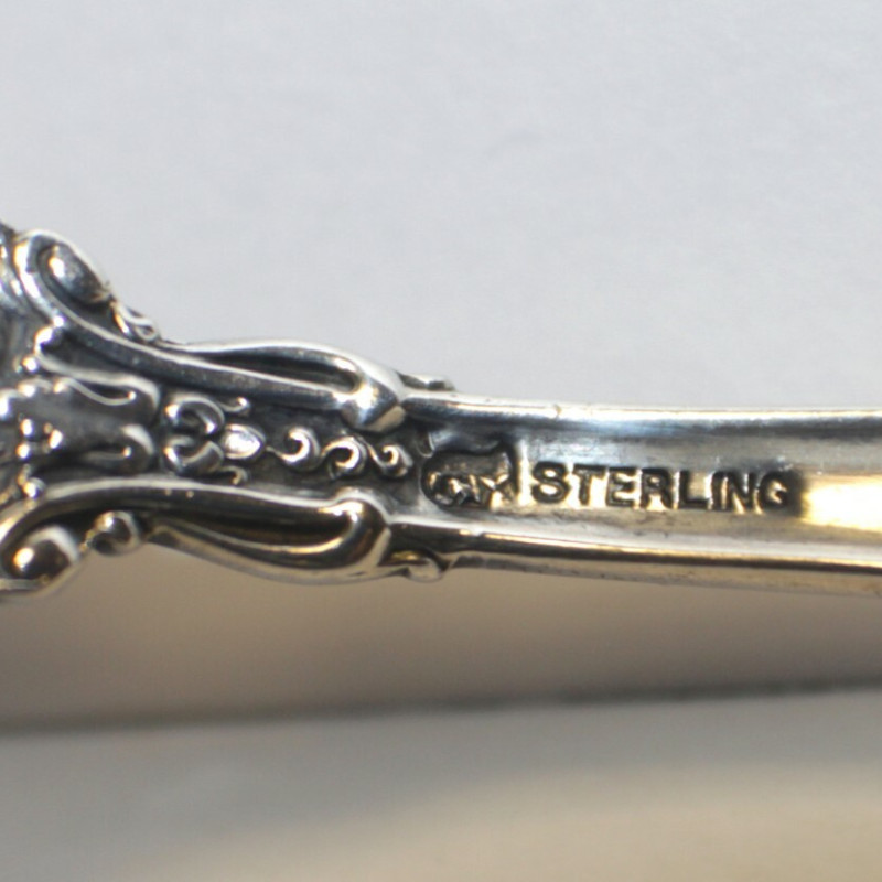 Antique Designed Solid Sterling Silver, Cheese Knife. 7 Inches