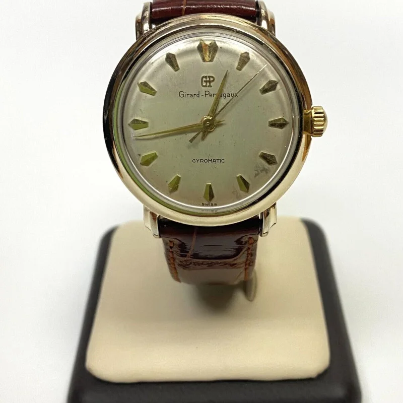 VINTAGE Girard-Perregaux Gyromatic Automatic 14K Gold Filled Wristwatch