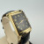 Hamilton Limited Edition No. 1791 Gold Rectangular Tank Watch Black Dial Swiss
