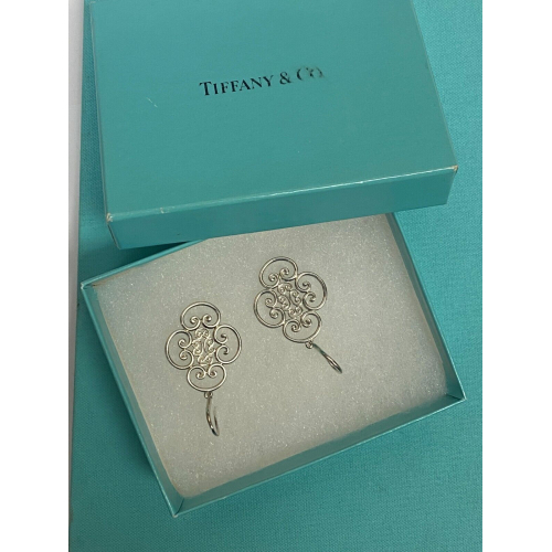 Tiffany & Co. Paloma Picasso Venezia Goldoni Earrings Silver Tiffany & Co. Paloma Picasso Venezia Goldoni Earrings Silver