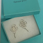 Tiffany & Co. Paloma Picasso Venezia Goldoni Earrings Silver