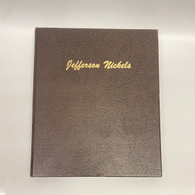 Dansco Album 7113 Jefferson Nickels 1938-1976 Coin Collectors, 158 coins