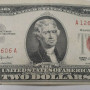 $2 1963  Red Seal United States Note Dollar Bill