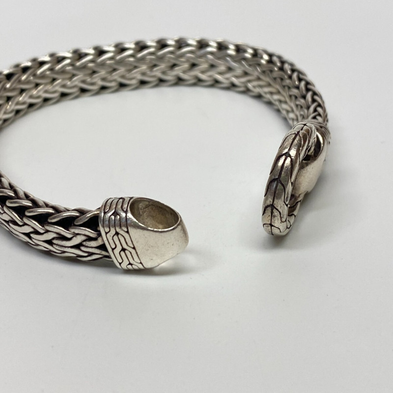 John Hardy Classic Chain Ring Clasp 11 mm, 8.25 in Sterling Silver 925 Bracelet John Hardy Classic Chain Ring Clasp 11 mm, 8.25 in Sterling Silver 925 Bracelet