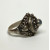 Sterling Silver Round Poison Ring
