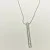 Swarovski Crystal Bar Necklace