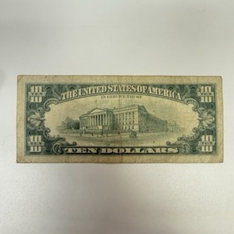 Series 1969C $10 Federal Reserve Note Richmond (E) Old U.S. Ten Dollar Bill