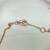 Shashi Rose Gold Triangle earring & Braclet set Shashi Rose Gold Triangle earring & Braclet set