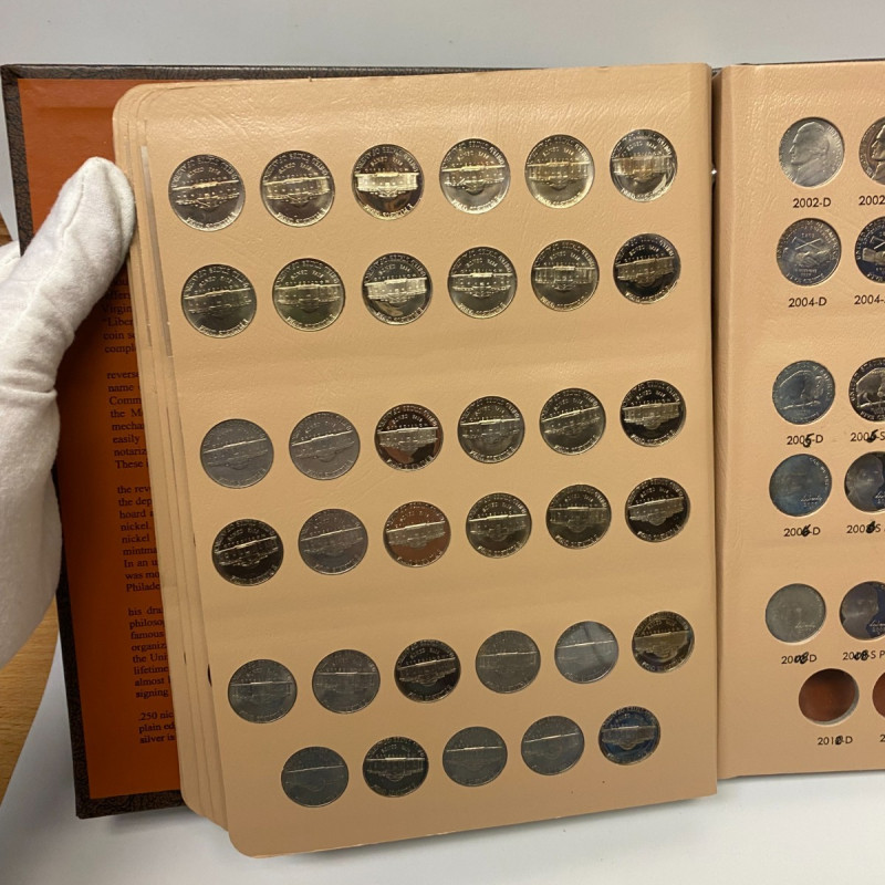 Jefferson Nickels Dansco Album with Proofs #8113 - 1938 to 2005 - No Coins Jefferson Nickels Dansco Album with Proofs #8113 - 1938 to 2005 - No Coins