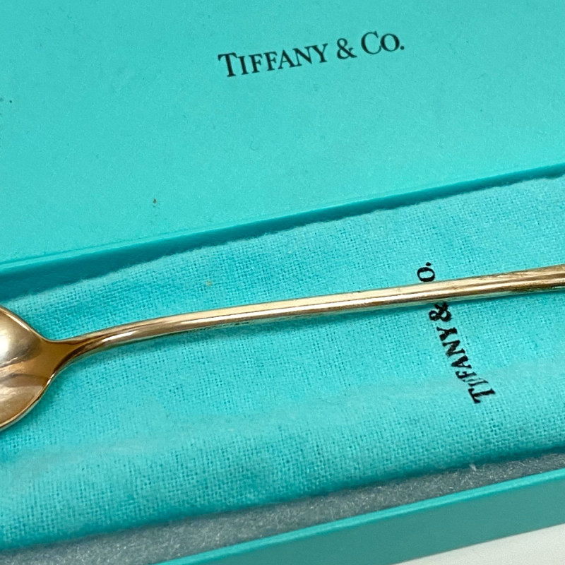 Tiffany & Co. Elsa Peretti 925 Sterling Silver Open Heart Silver Feeding Spoon Tiffany & Co. Elsa Peretti 925 Sterling Silver Open Heart Silver Feeding Spoon