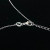 Silver 925 and White Sapphire, Celestial Protector Eye Chain Pendant 18 inches Silver 925 and White Sapphire, Celestial Protector Eye Chain Pendant 18 inches