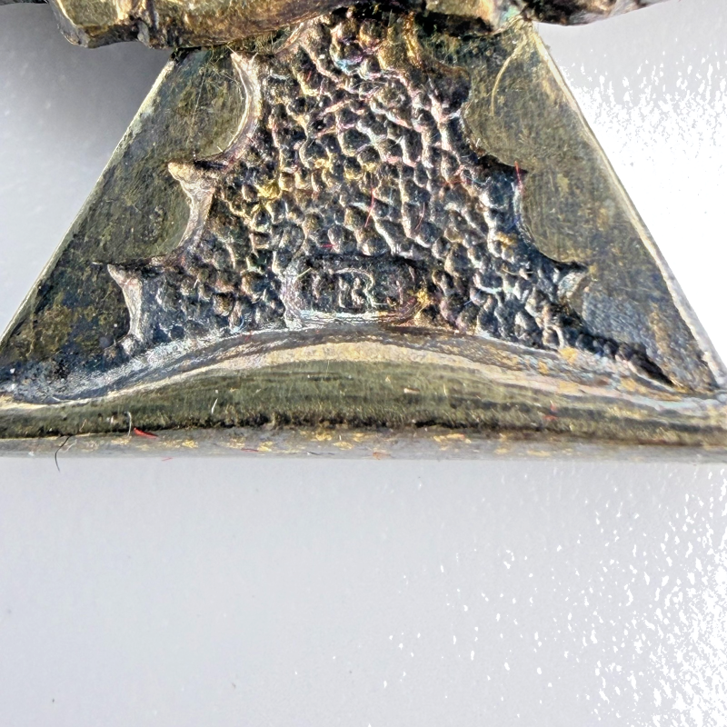 Netherlands Officers Military Long Service Cross 25 years hallmarked silver gilt