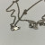 Diamond Pendant With A Neck Chain. Mounting is Made of 14 Kt Gold Diamond Pendant With A Neck Chain. Mounting is Made of 14 Kt Gold