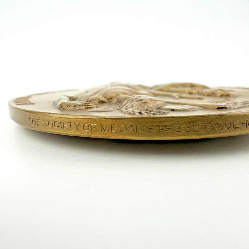 Nudes Adam And Eve Society Of Medalists 53rd Issue  Medal 3”