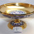 Magen David Floral Russian Silver 925 & 24k Gold Plated Bowl Enamel Filigree