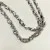 Heart-Shaped Blue Glass Pendant Necklace with Silver-Tone Chain - Elegant Design
