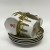 Porcelain tea set of 4 cups and saucers by Gardner Moscow
