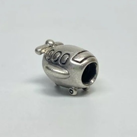 RETIRED PANDORA AIRPLANE CHARM STERLING SILVER 925 ALE 790561 TRAVEL & ADVENTURE