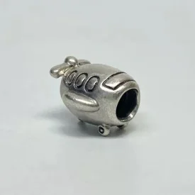 RETIRED PANDORA AIRPLANE CHARM STERLING SILVER 925 ALE 790561 TRAVEL & ADVENTURE