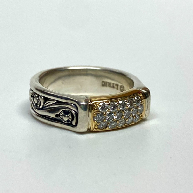 Lyric 925 18k Diamond 0.48ct Ring Size 7 Lyric 925 18k Diamond 0.48ct Ring Size 7