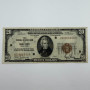 1929 $20 Federal Reserve Bank Note of New York Brown Seal