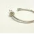 100% Authentic Pandora Post Medium Round Smooth Hoop Earrings - 290650