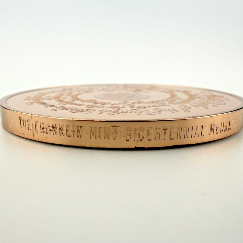 Franklin Mint Bicentennial Medal 1976 by Gilroy Roberts