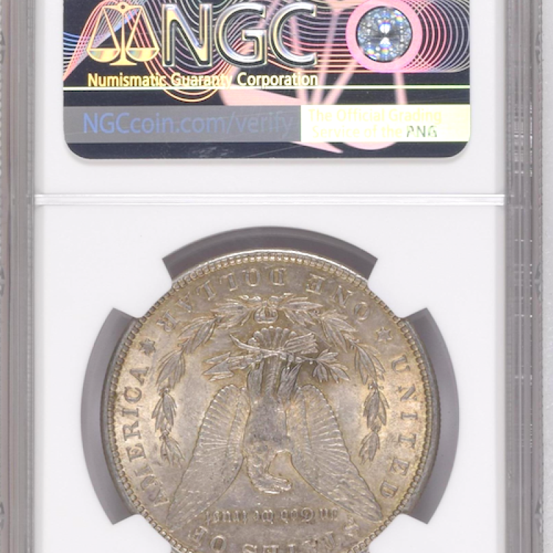  NGC AU 55 $1, 1889  Morgan Dollar