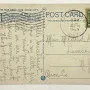 1922 1 cent George Washington postage stamp on Post card #Nov