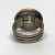 Alexander The Great Coin Ring 14K Gold and Sterling Silver, Size 7