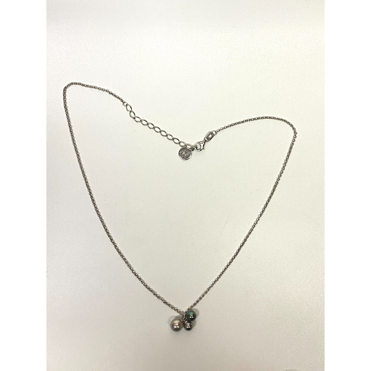 Majorica Pearlescent pendant Silver 925 necklace