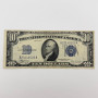 1934-C $10 Silver Certificate Blue Seal Note - Serial B23140506A New York B