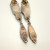 Multi-Stone & Sterling Silver Earrings by Albert Lee Navajo