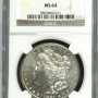 1881-S Morgan Silver Dollar - NGC MS-64 