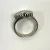 Vintage Stainless Steel Size 11 Eagle Inlay Ring