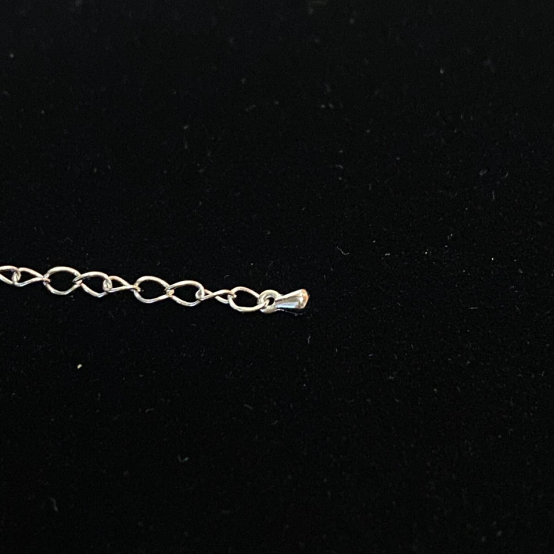 Silver 925 and White Sapphire, Celestial Protector Eye Chain Pendant 18 inches Silver 925 and White Sapphire, Celestial Protector Eye Chain Pendant 18 inches