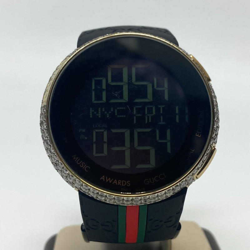Grammy Music Awards Gucci Special Edition Diamond Digital Watch Grammy Music Awards Gucci Special Edition Diamond Digital Watch