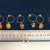 Faberge Egg Wine Glass Charms: Set of Six in Velvet Case - EXCELLENT CONDITION!