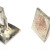 Vintage 1950s Mayan Calendar 10k Gold Sterling Silver Cufflinks !!!!