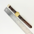 Vintage Omega 14K Gold 28mm Square Quartz Watch Brown Leather Strap