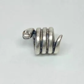 Authentic Pandora Sterling Silver Snake Charm 790171  RETIRED