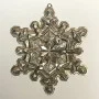 1971 Gorham Sterling Silver Christmas Snowflake Ornament !!! 20.4 grams
