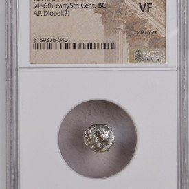 IONIA, PHOCAEA late6th-early5th Cent. BC AR Diobol