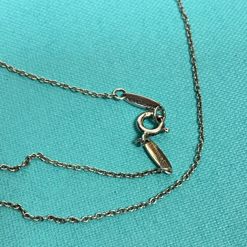 Tiffany & Co Elsa Peretti Chain Necklace in Sterling Silver, 16 Inches Tiffany & Co Elsa Peretti Chain Necklace in Sterling Silver, 16 Inches