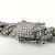 925 BSI Cuban Link Bracelet Fully CZ Encrusted – Miami Cuban Style  8.5''
