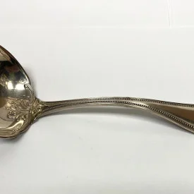 Antique Hess & Culbertson Sterling Silver Ladle 6.5 Inches