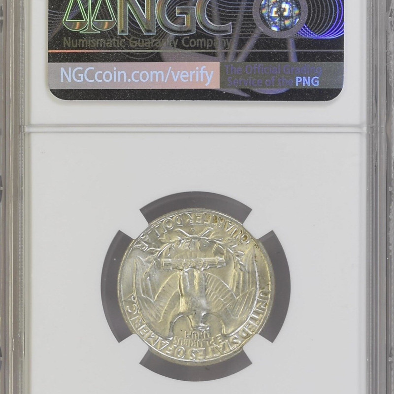 1960 D 25C NGC MS 64 1960 D 25C NGC MS 64