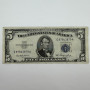 1953 Series $5 Blue Seal Silver Certificate, Serial C87843879A, Philadelphia - C